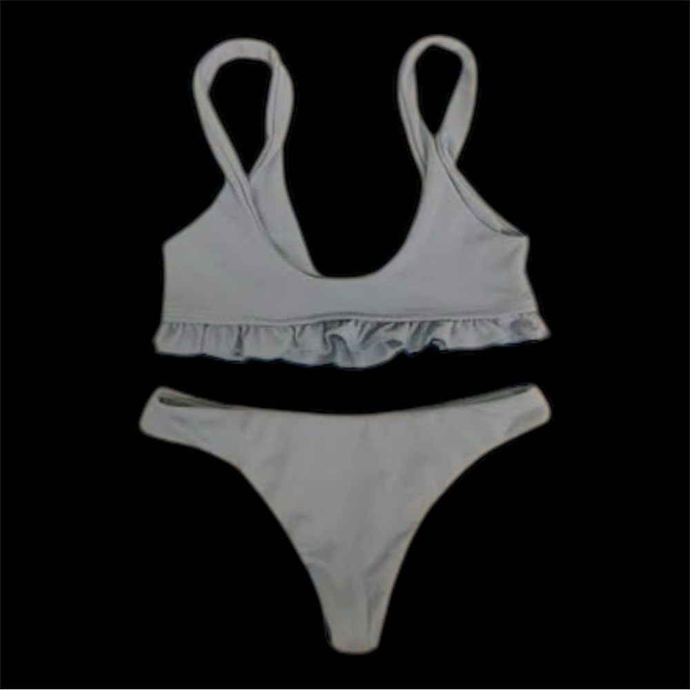 Women's Baby Blue Zaful Bikini Size Medium NWOT - Picture 4 of 8